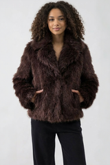 Reversible Faux Fur Jacket