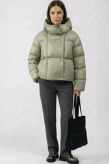 Cropped Puffer Jacket