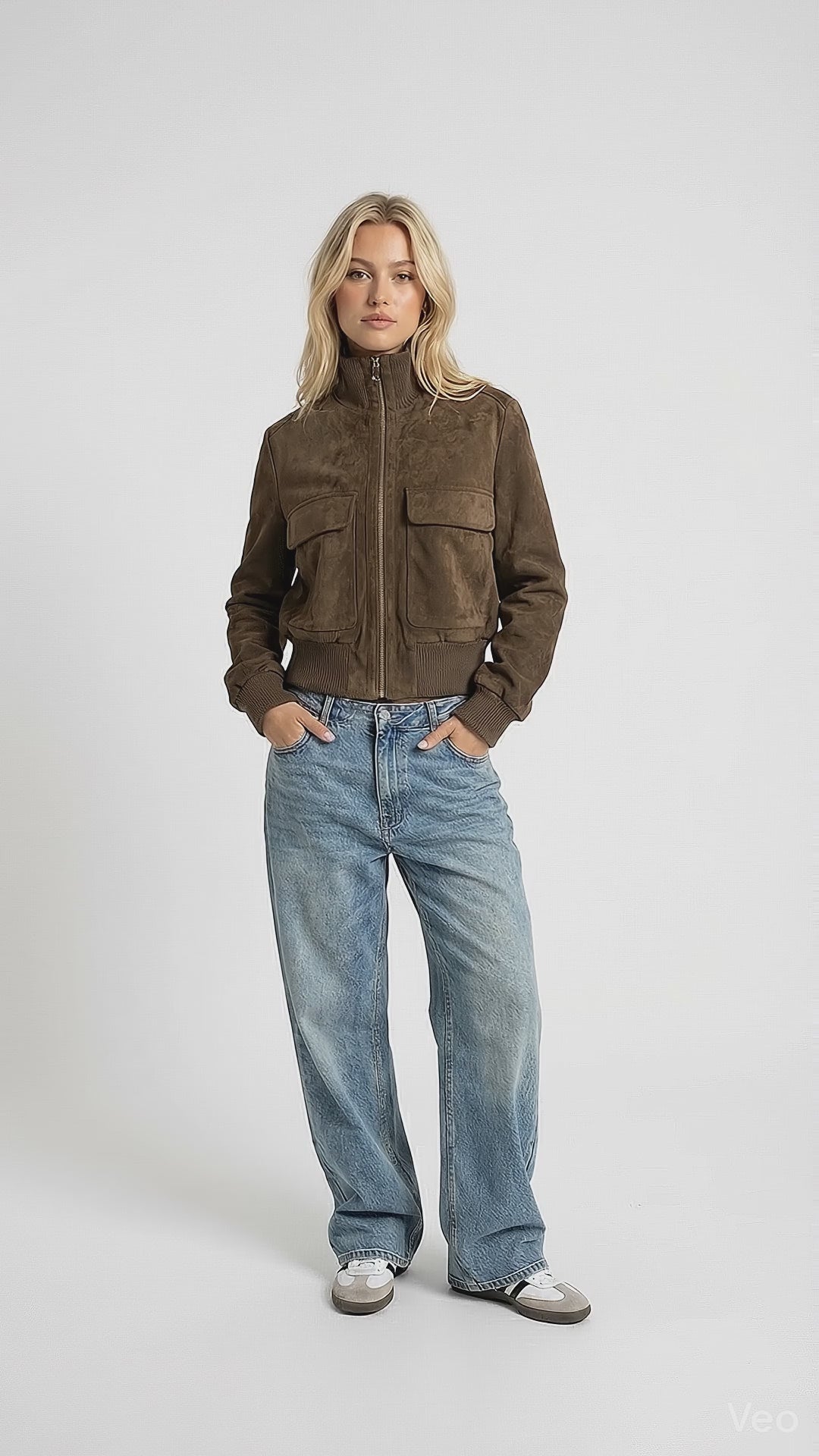 Sienna Vintage Wildlederjacke