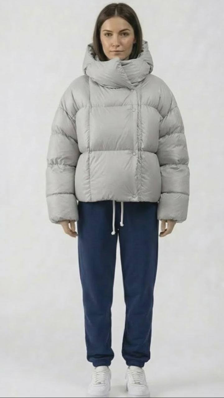 Cropped Puffer Jacket