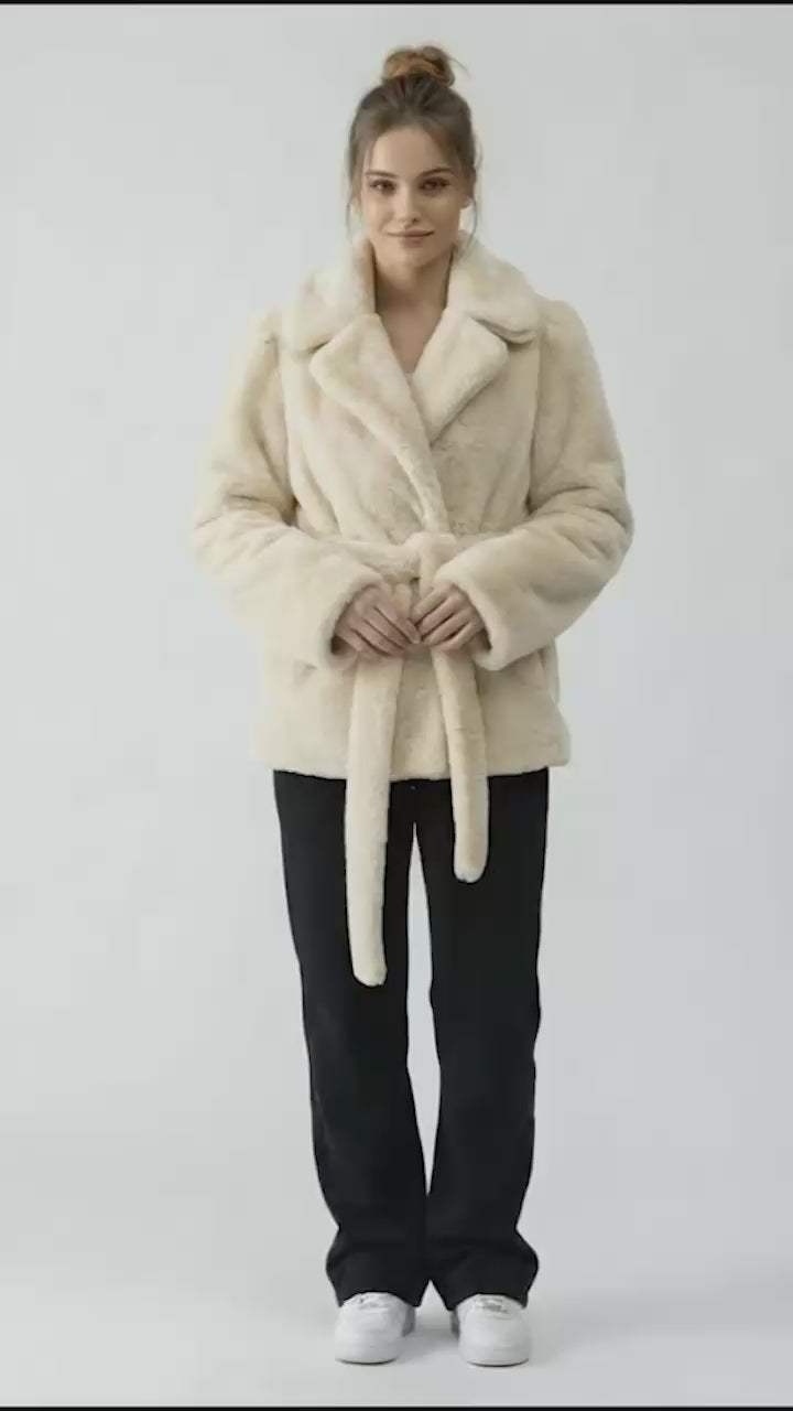 Teddy-Jacke Kurz