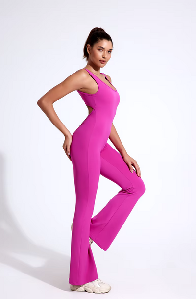 Flaired Active Jumpsuit | Léa