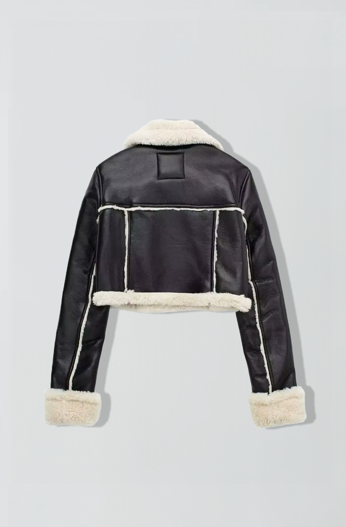 Shearling Cropped Jacke | Léa