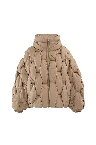 Geflochtene Steppjacke | Léa