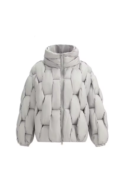 Geflochtene Steppjacke | Léa