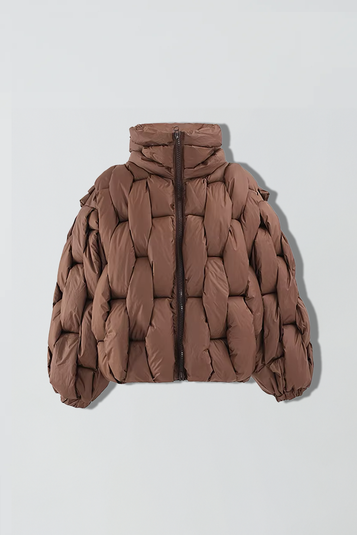 Geflochtene Steppjacke | Léa